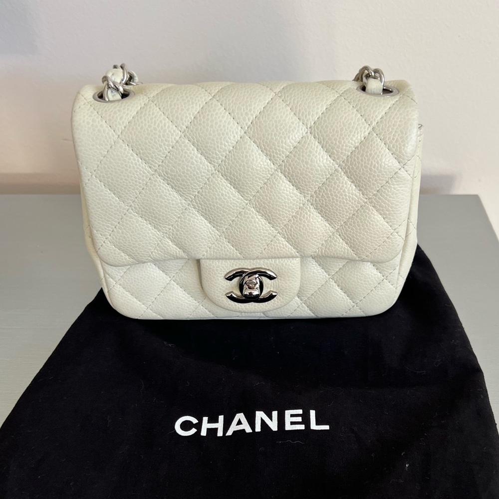 Chanel Caviar Mini Square Classic Flap